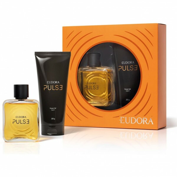 EUDORA KIT PULSE DEO COL 100ML+BALM POS BARBA 75G