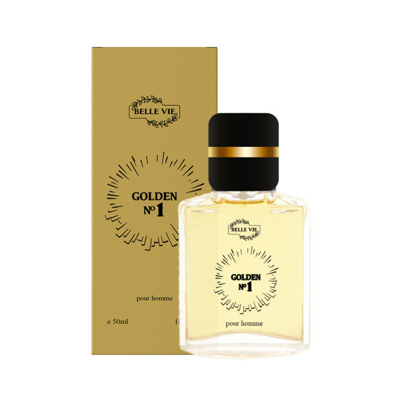 BELLE VIE GOLDEN N1 DEO COLONIA HOMME 50ML BELLE VIE GOLDEN N1 DEO COLONIA HOMME 50ML
