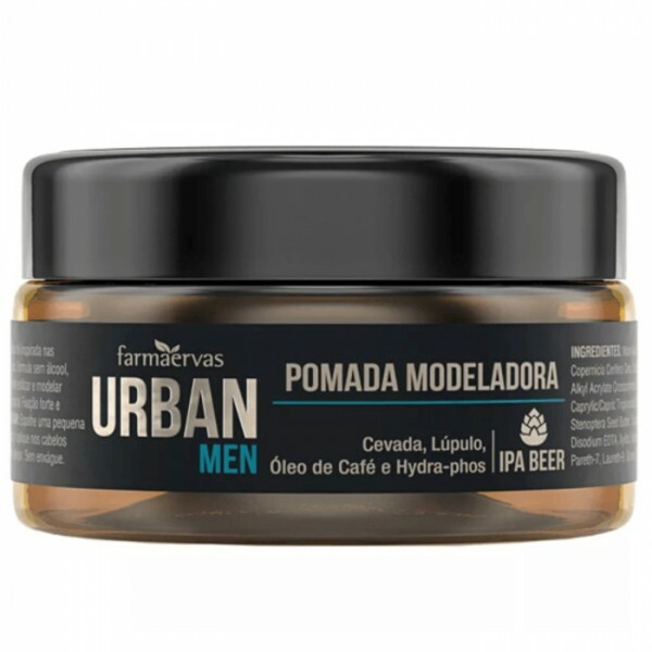 POMADA FARMAERVAS MODELADORA URBAN MEN IPA 50G POMADA FARMAERVAS MODELADORA URBAN MEN IPA 50G