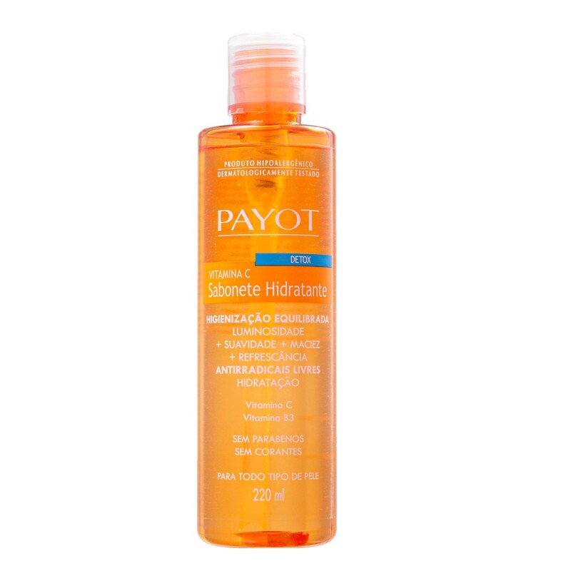 SABONETE LIQUIDO DETOX VITAMINA C 220ML