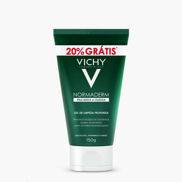 NORMADERM GEL DE LIMPEZA PROFUNDA VICHY 150G 20% GRÁTIS