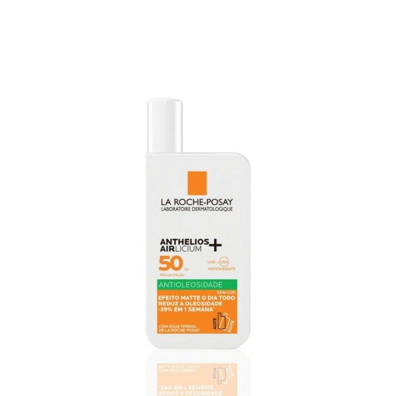 ANTHELIOS AIRLICIUM+ FLUIDO PROTETOR FACIAL ANTIOLEOSIDADE FPS50 SEM COR 40ML