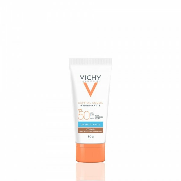 CAPITAL SOLEIL HYDRAMATTE 4.0 FPS50 VICHY 30G