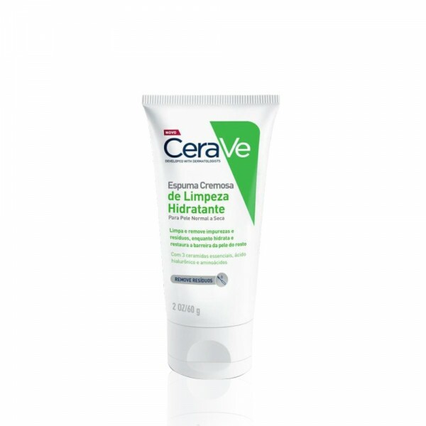 ESPUMA CREMOSA DE LIMPEZA HIDRATANTE FACIAL CERAVE 60G